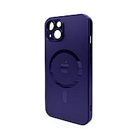 Чохол для смартфона AG Glass Matt Frame Color MagSafe Logo for Apple iPhone 13 Deep Purple inc tal