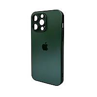 Чохол для смартфона AG Glass Matt Frame Color Logo for Apple iPhone 14 Pro Max Cangling Green inc tal