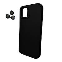 Чохол для смартфона Cosmic Silky Cam Protect for Apple iPhone 12/12 Pro Black inc tal