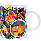 Чашка CRASH BANDICOOT Sticker Crash (Креш Бандикут), фото 3