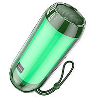 Портативна колонка BOROFONE BR25 Crazy sound colorful luminous BT speaker Dark Green tal