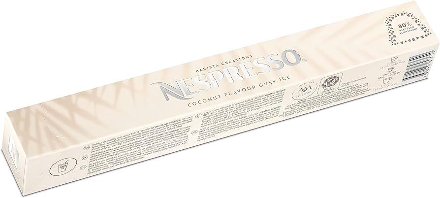Кава в капсулах Nespresso Coconut Flavour over Ice 10шт Швейцарія Неспресо кокос