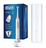 Электрическая зубная щетка Oral-B PRO3 3500 D505-513-3X-WT-Gift-Edition белая