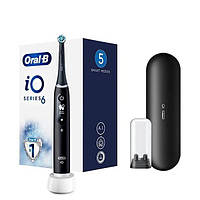 Электрическая зубная щетка Oral-B iO Series 6 iOM6-1B6-3DK-Black черная