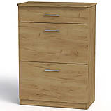 Тумба під взуття ТО-3А Ательє світлий Компаніт (73х40х102 см), фото 10