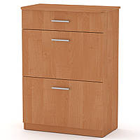 Тумба під взуття ТО-3А вільха Компаніт (73х40х102 см)