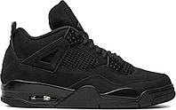 Кроссовки Nike Air Jordan Retro 4 'Black Cat' CU1110-010