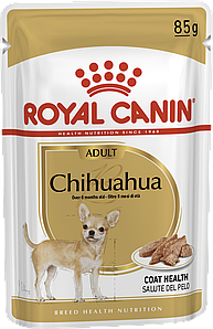 Вологий корм Royal canin Chihuahua для собак породи Чі-хуа-хуа, паштет 0.085 кг