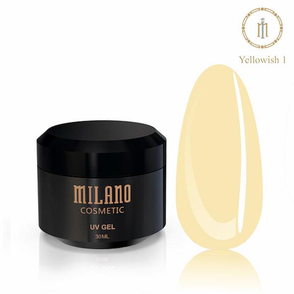 Гель для нарощування Milano Yellowish 1 30 мл