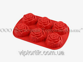 Силіконова форма — M17 — Троянди