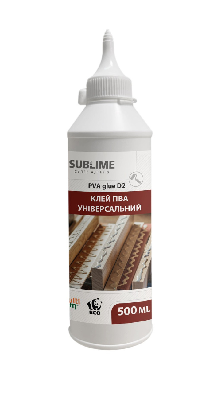 Клей ПВА універсальний D2 Sublime PVA Universal Glue 500 мл