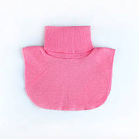 Манишка на шию Luxyart one size для дітей і дорослих рожевий (KQ-272)