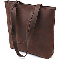 Винтажная женская сумка-шоппер Shvigel 16349 Коричневый js