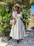 Жіноча Літня сукня сарафан Тканина американський креп Розміри S-M та L-XL, фото 3