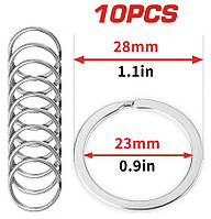 Кільце Для Ключів Ø 28 мм Набір 10 шт Spec (SP-77028)