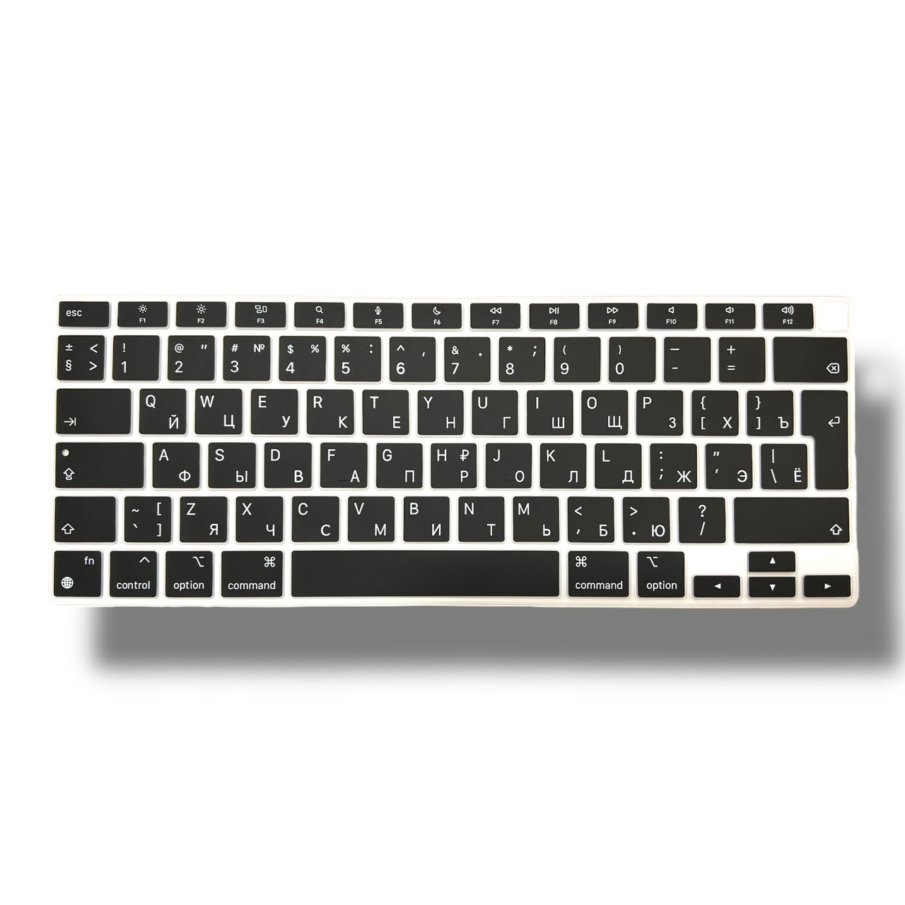 Накладка силікон на клавіатуру для Apple MacBook Air 13" (2020) UK (black) - фото 1 - id-p1217010575