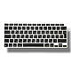 Накладка силікон на клавіатуру для Apple MacBook Air 13" (2020) UK (black)