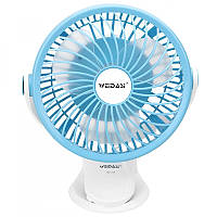 Портативный вентилятор Rechargeable mini fan WD-225C 1200mAh