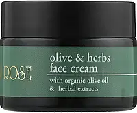 Увлажняющий и питательный крем Olive & Herbs face cream Yelow rose 50 гр