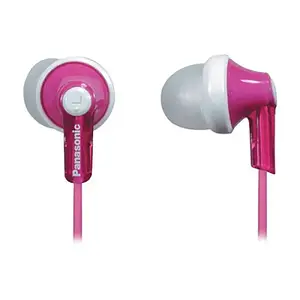 Дротові навушники Panasonic RP-HJE118GU Pink вакуумні без мікрофона
