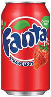 Fanta Strawberry Клубника 355ml