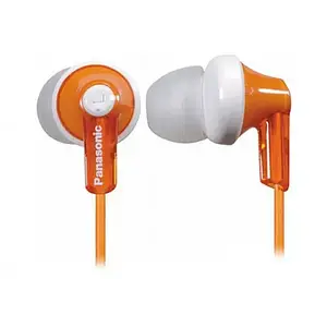 Дротові навушники Panasonic RP-HJE118GU Orange вакуумні без мікрофона