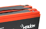 Тягова акумуляторна батарея MERLION 6-DZM-32 12V 32Ah M5 (223x93x176), фото 4