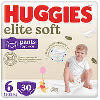 Подгузник Huggies Elite Soft 6 (15-25 кг) Mega 30 шт (5029053582436)