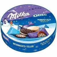 Набор сладостей Milka Oreo Weinhnachts Teller 198 g