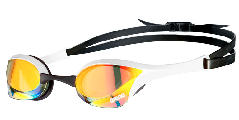 Окуляри для плавання Arena Cobra Ultra Swipe Mirror (002507-310) Yellow/White