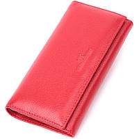 Отменный женский кошелек из натуральной кожи ST Leather 22524 Красный js