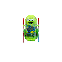 Леденцы The Candy Factory Robo Pop Green Apple 40 g