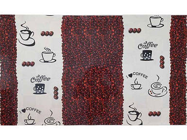 Термосерветка на стіл 1-стороння 0,98*0,58м #16 пластик Кавові зерна ТМ Bona Domus FG