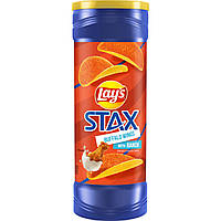 Чипсы Lay's Stax Buffalo Wings Ranch 155g