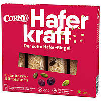 Батончики Corny Haferkraft Cranberry Kurbiskern 4s 140g