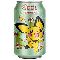 Газировка QDol Pokemon Pichu Kaffir Lime 330 ml