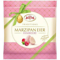 Марципановые яйца Zentis Marzipan Eier Himbeere 125 g
