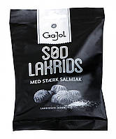 Лакрица Gajol Sod Lakrids Med Staerk Salmiak 140g