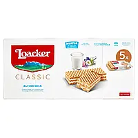 Вафлі Loacker Alpine Milk 5s 225 g