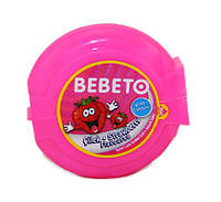 Жвачка Bebeto Metergum Strawberry 40 g