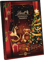 Адвент Календарь Lindt Advent Calendar Weihnachts Tradition 253g