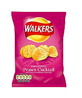 Чипсы Walkers Prawn Cocktail Креветочный коктейль 25g