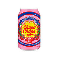 Газировка Chupa Chups Cherry Bubble Gum 345ml