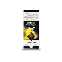 Шоколад Lindt Excellence Fondente Limone Zenzero Тёмний шоколад Лимон имбирь 100g