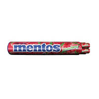 Жевательные конфеты Mentos Jumboroll Strawberry 8s 296 g