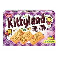 Печенье Glico Kittyland Strawberry Cheese Cookie 70g