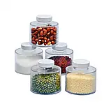 💛Акрилова пряна вежа Spice Tower настільний органайзер для зберігання спецій 6 баночок, фото 4