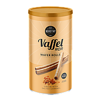 Вафельные трубочки Nordthy Wafer Rolls Salted Caramel 25s 250g