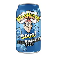 Кислая газировка WarHeads Sour Blue Raspberry Soda 355ml