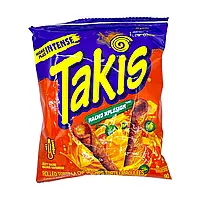 Снеки Takis Nacho Xplosion Tortilla Chips Гострі 90g